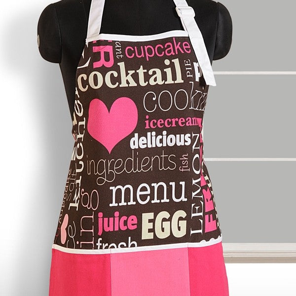 Pink Heart Digital Aprons – APT-6006