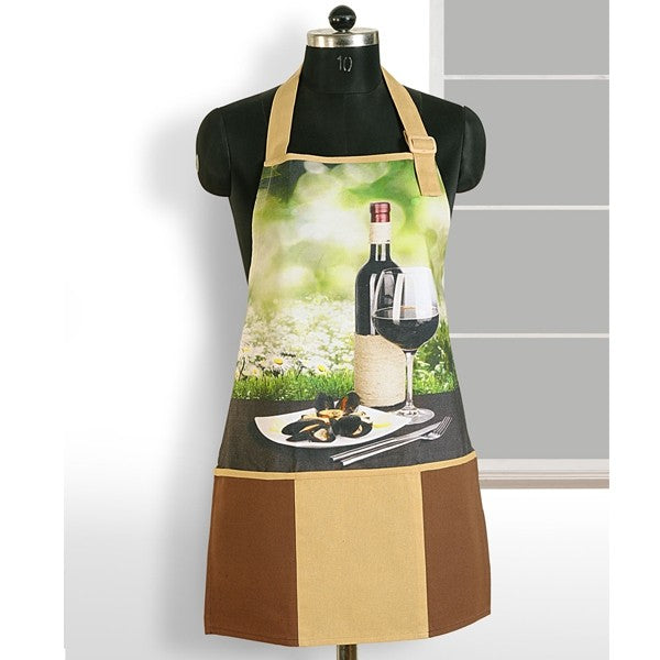 Wine Time Digital Aprons – APT-6003