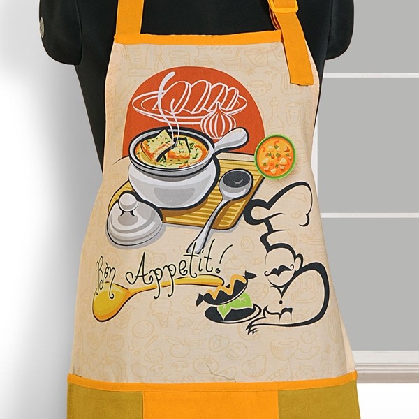 Joyful Cooking Digital Aprons- APT-6001