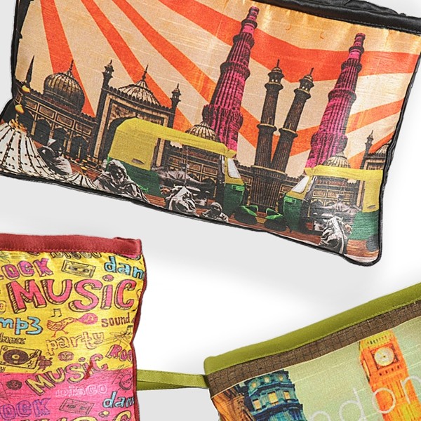 Quirky Printed Pouches- Set B