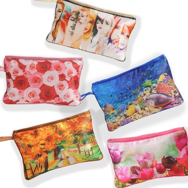 Vibrant Colored Pouches-Set A