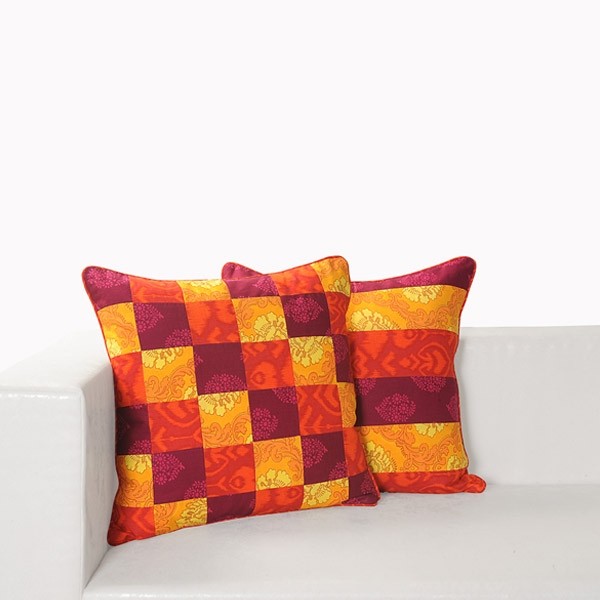 PATCHWORK CUSHION COVERS - APPL-12001﻿