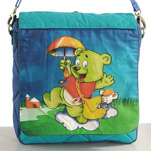 Blue Teddy Kid Backpack – 131