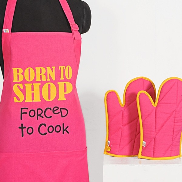 Born To Shop Graffiti Apron- APG-G004