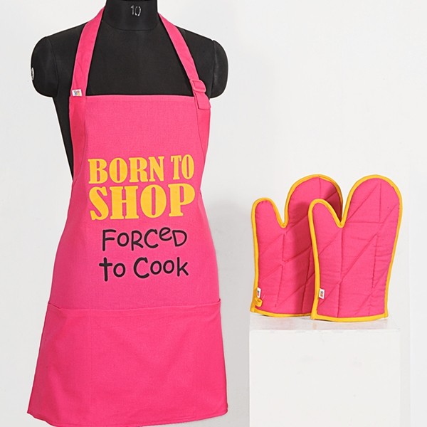 Born To Shop Graffiti Apron- APG-G004