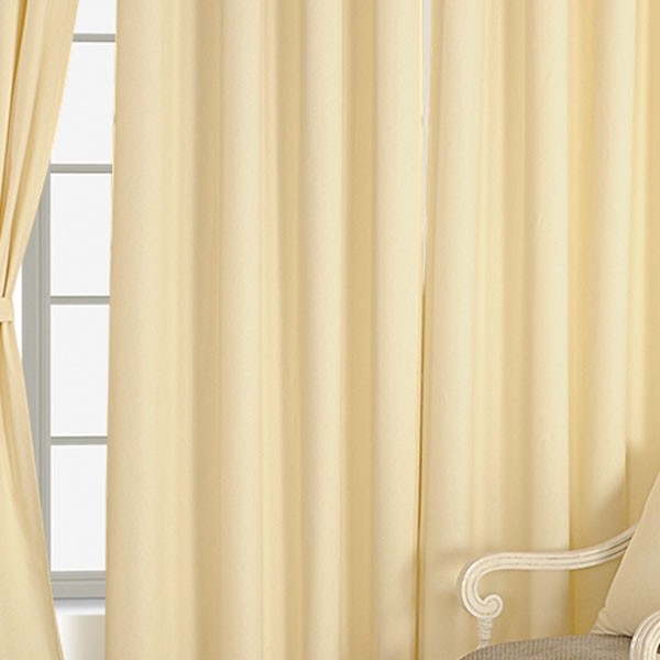 LUXURY BEIGE SOLID CURTAINS PLAIN-3612