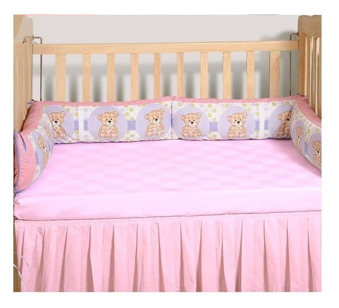 Sweet Teddy Cot Bumper- Teddy