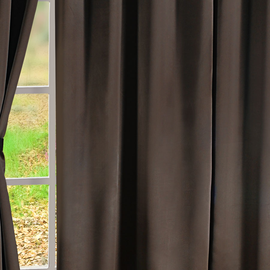 RICH CHOCOLATE BLACKOUT CURTAINS – 2021