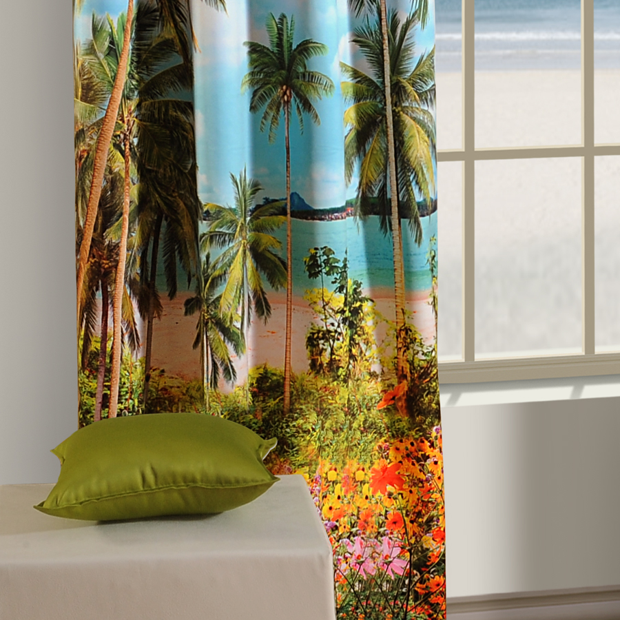 COCONUT-TREE LOUNGE CURTAINS-1104