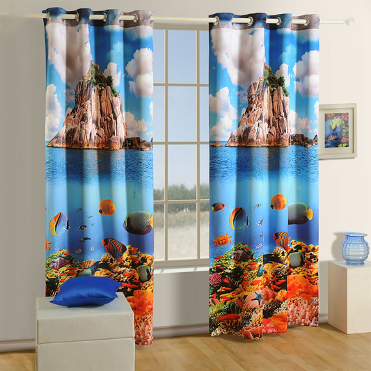 FISH LOUNGE CURTAINS-1105