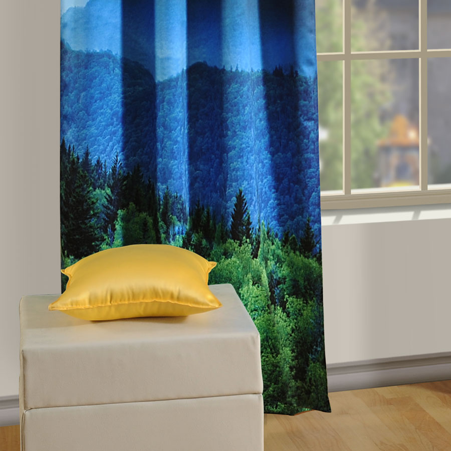 COCONUT-TREE LOUNGE CURTAINS-1104