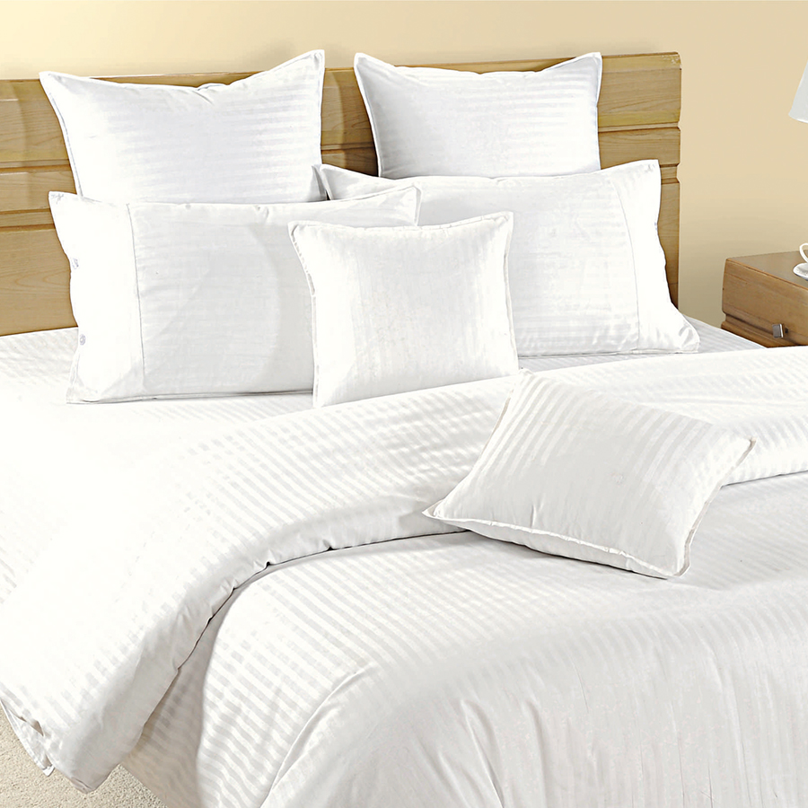 Fitted White Bed Sheet, Sonata Classic- White