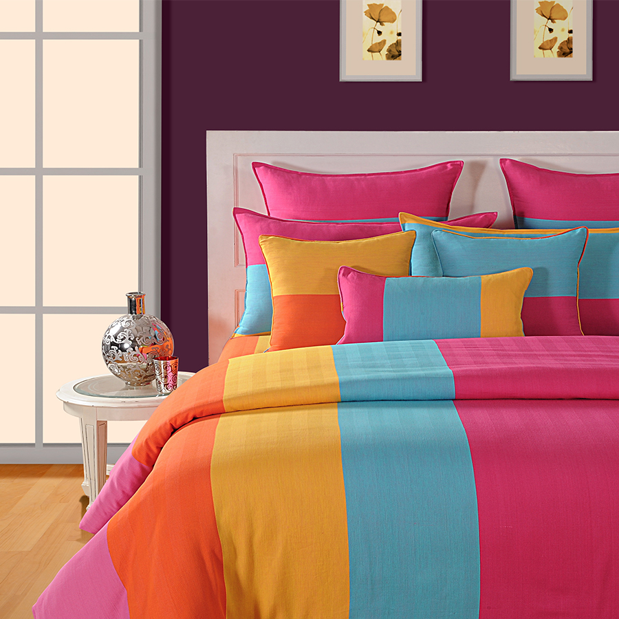 RAINBOW STYLE BED SHEETS- MAGICAL LINEA- 1509