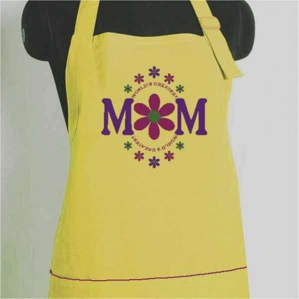 Best MOM Doodle Aprons