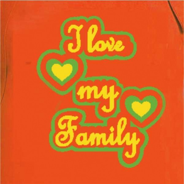 Orange Fire Doodle Aprons- Family