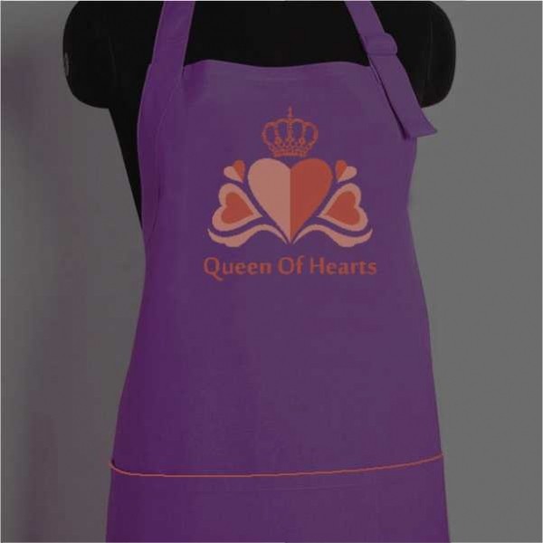 Queen of Hearts Doodle Aprons