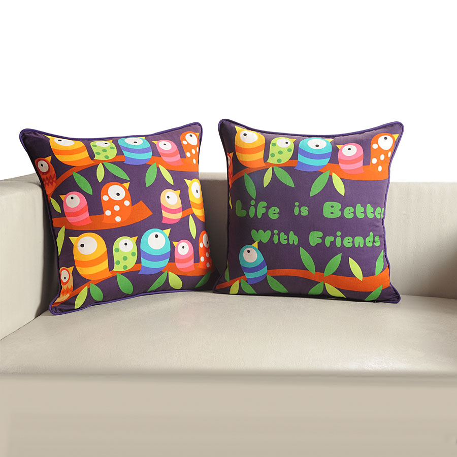 CUTE CHIRP CUSHION COVERS -KCC- 203