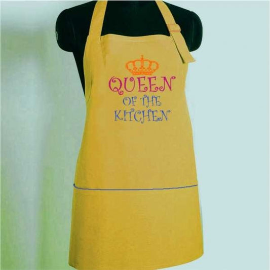 Queen of The Kitchen Doodle Aprons