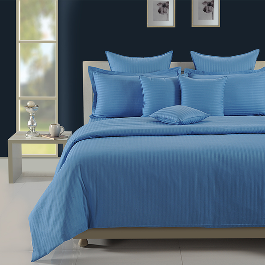 SONATA CORAL: ALASKAN BLUE BED SHEET