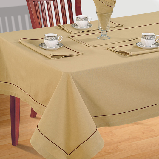 PLAIN RECTANGULAR TABLE LINEN- 766