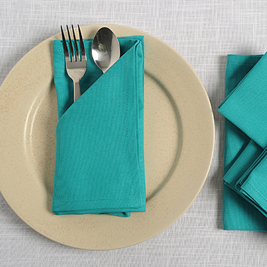 AQUA DINNER NAPKIN SETS - TN06