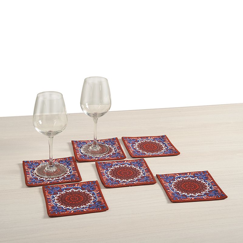 Royal Maroon Coaster Collection- 7457