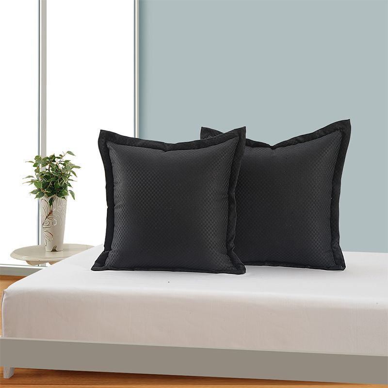 Black Kairo Cushion Cover - 5408