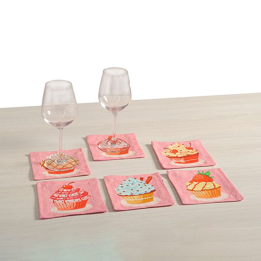 Dessert Bell Coaster Set- 7461