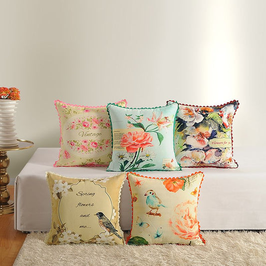 Casement Printed Cushion Covers 2381 (Set of 5)