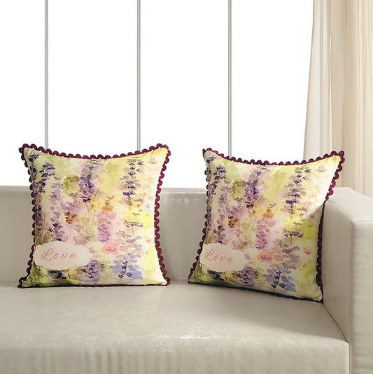 Printed Casement Cushion Covers ACC-04(Set of 2)