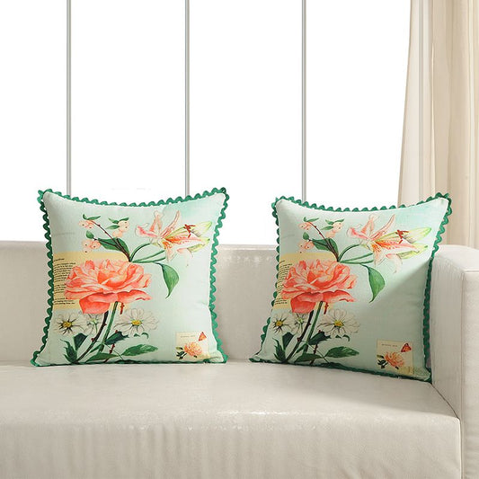 Printed Casement Cushion Covers ACC-11(Set of 2)