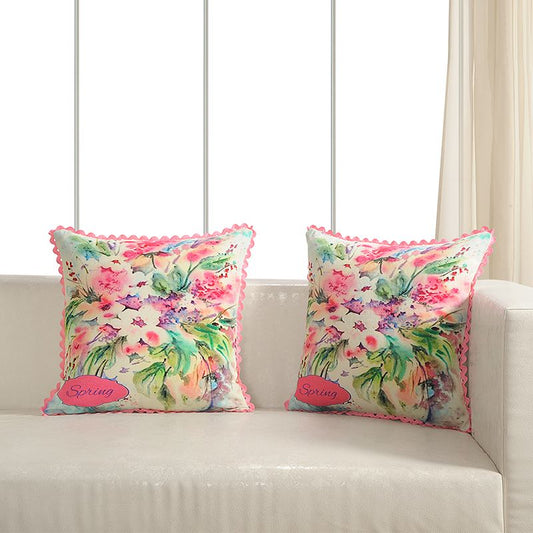 Printed Casement Cushion Covers ACC-12(Set of 2)