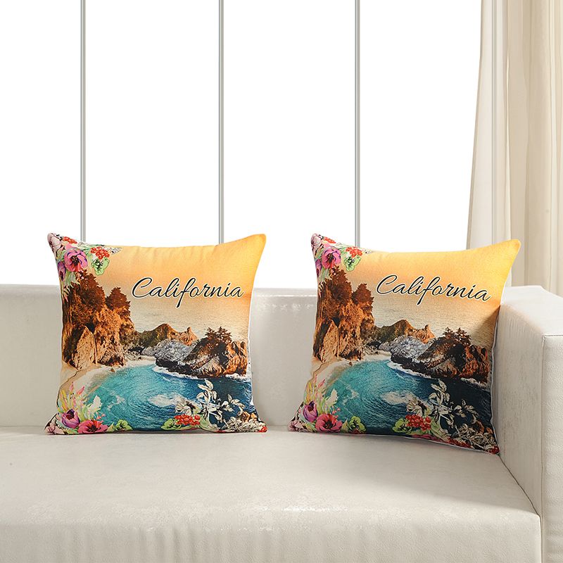 Printed Casement Cushion Covers WTCC- 06 (Set of 2)