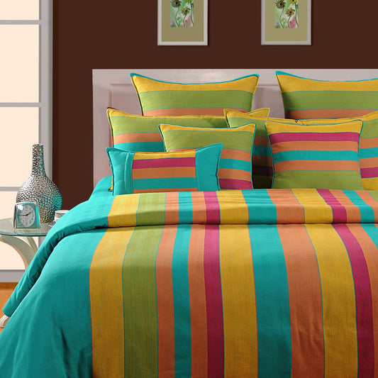 Rainbow Stripes Magical Linea Bed Sheet- 1512