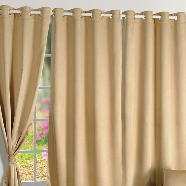 Latte-Beige Blackout Curtains-1008