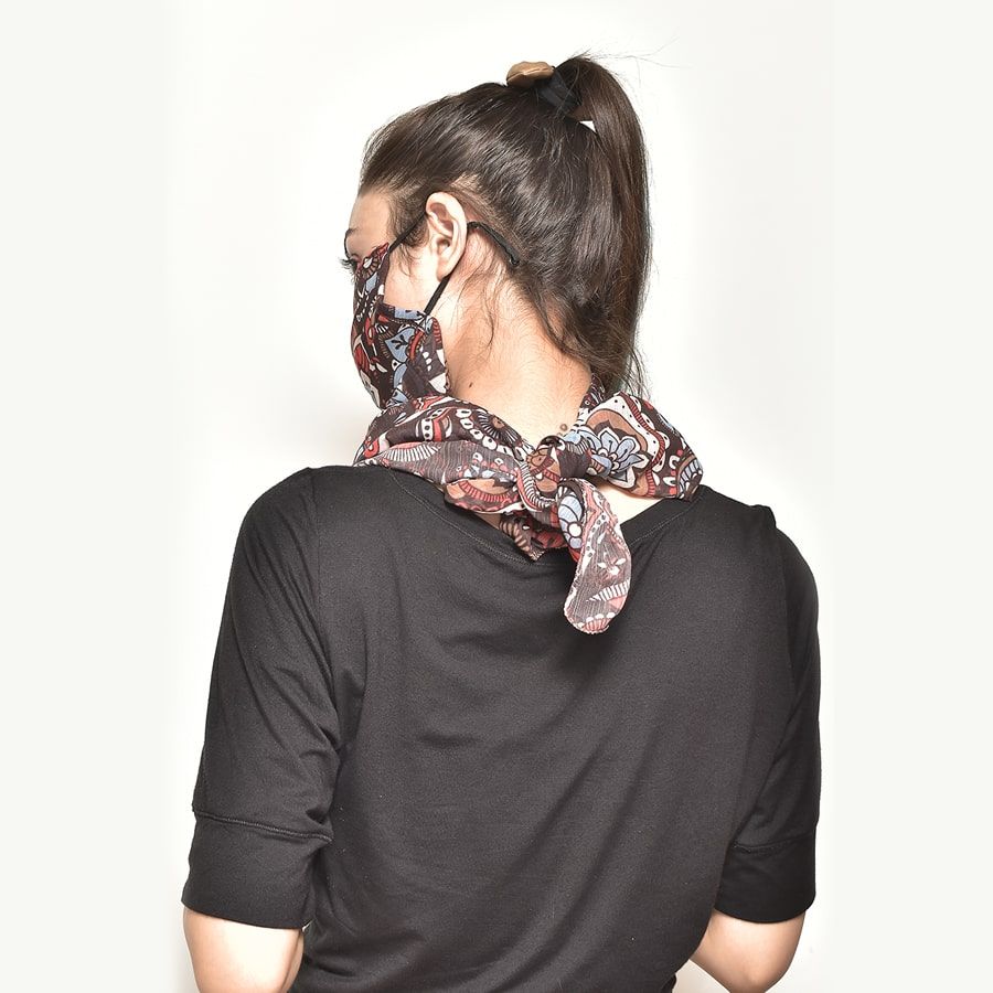 Aesthetic Security Scarf Mask-5115 - Aesthetic Security Scarf Mask-5115