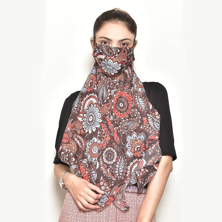 Aesthetic Security Scarf Mask-5115 - Aesthetic Security Scarf Mask-5115