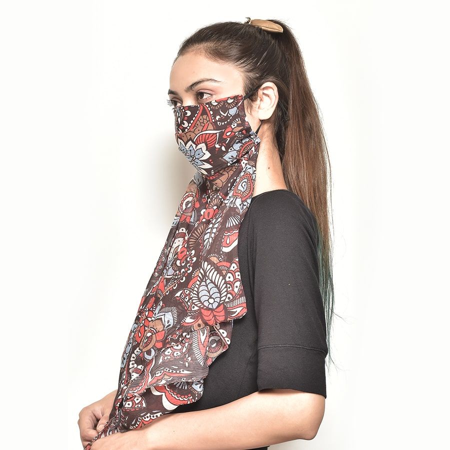 Aesthetic Security Scarf Mask-5115 - Aesthetic Security Scarf Mask-5115