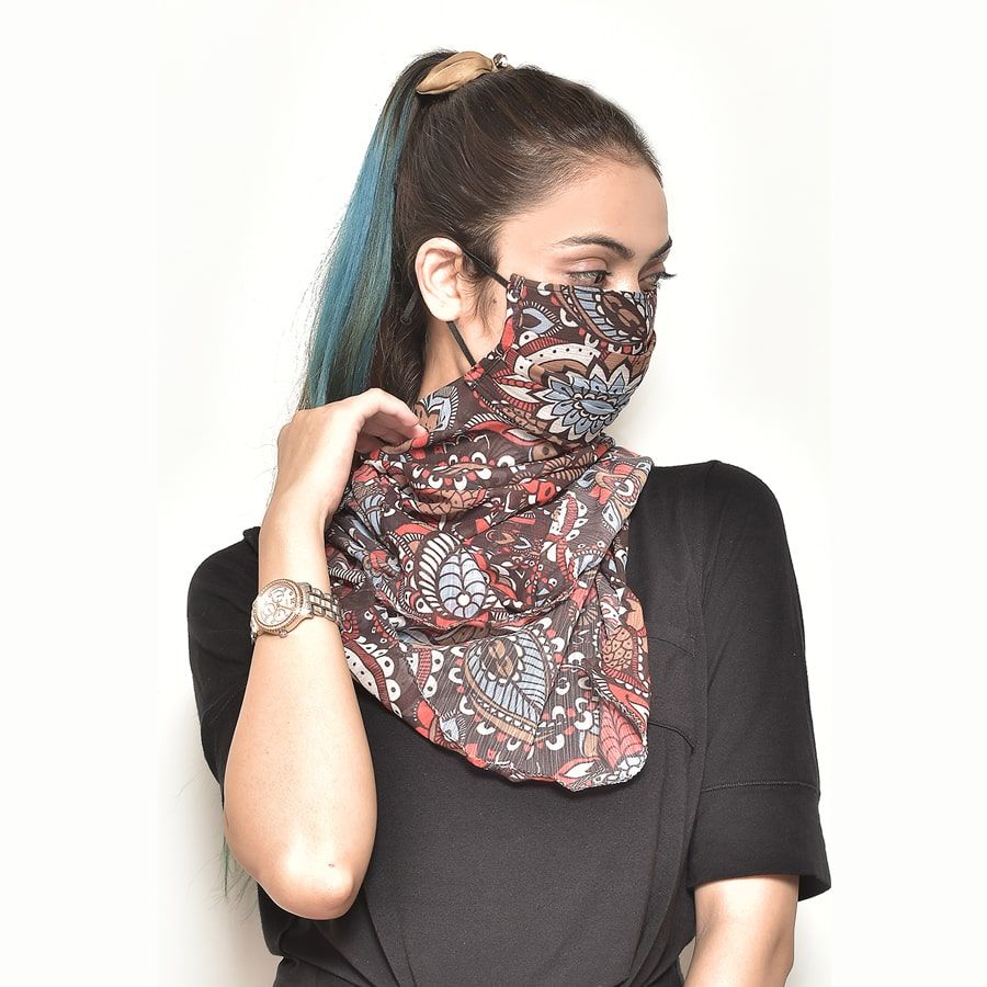 Aesthetic Security Scarf Mask-5115 - Aesthetic Security Scarf Mask-5115