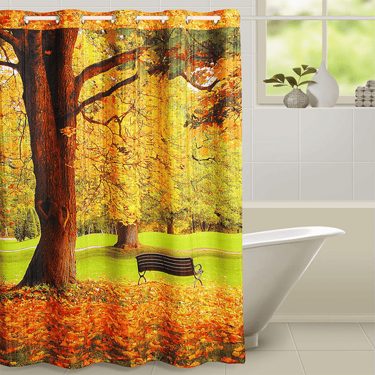 ALLURING SPRING SHOWER CURTAINS- 5611 - ALLURING SPRING SHOWER CURTAINS- 5611